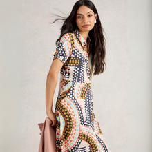 Load image into Gallery viewer, Whitetsuff Rua White Melt Dress