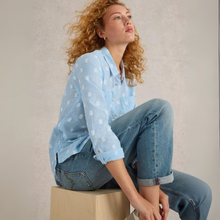 Load image into Gallery viewer, White Stuff Sophie Blue Mlt Shirt