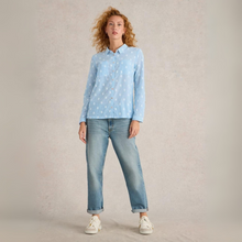 Load image into Gallery viewer, White Stuff Sophie Blue Mlt Shirt