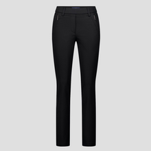 Load image into Gallery viewer, gardeur trousers in black colour showing front off trousers