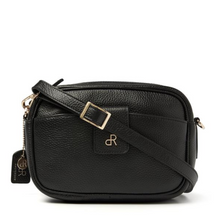 Load image into Gallery viewer, dR Amsterdam Leather Crossbody Bag | Black