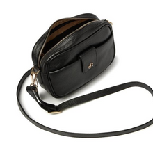 Load image into Gallery viewer, dR Amsterdam Leather Crossbody Bag | Black