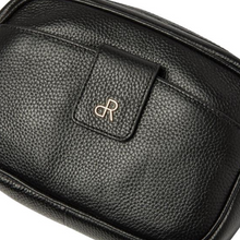 Load image into Gallery viewer, dR Amsterdam Leather Crossbody Bag | Black