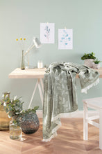 Load image into Gallery viewer, Biederlack Plaid Leaves | Olive