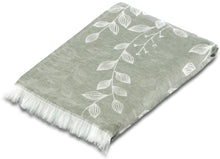 Load image into Gallery viewer, Biederlack Plaid Leaves | Olive