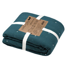 Load image into Gallery viewer, Stof Bolton Throw | Emerald 130cm x 160cm