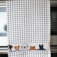 Load image into Gallery viewer, Poli-Dri Jacquard Dogs Tea Towel