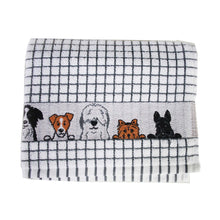Load image into Gallery viewer, Poli-Dri Jacquard Dogs Tea Towel
