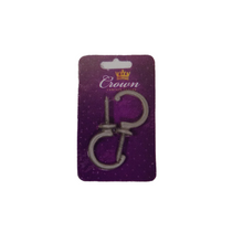 Load image into Gallery viewer, Crown Tieback Hooks (Pair) Grey
