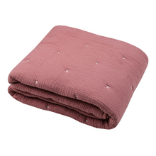 Load image into Gallery viewer, Stof Bolton Throw | Blush 130cm x 160cm