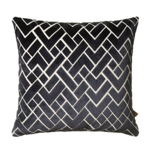 Load image into Gallery viewer, Scatterbox Fracture Cushion | Navy