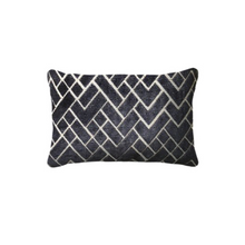 Load image into Gallery viewer, Scatterbox Fracture Cushion | Navy