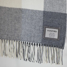 Load image into Gallery viewer, Foxford Classic Check Throw
