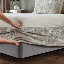 Load image into Gallery viewer, CL Crushed Velvet Divan Base Wrap