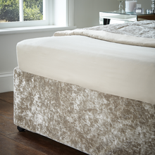 Load image into Gallery viewer, CL Crushed Velvet Divan Base Wrap