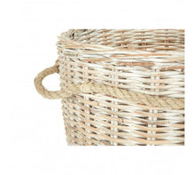 Load image into Gallery viewer, Argento Whitewash Storage Baskets