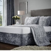 Load image into Gallery viewer, CL Crushed Velvet Divan Base Wrap