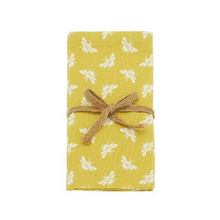 Load image into Gallery viewer, Bee Napkins | Ochre - Set of 4