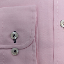 Load image into Gallery viewer, Fynch Hatton Oxford Long Sleeve Shirt | Navy / Blue Stripe / Pink