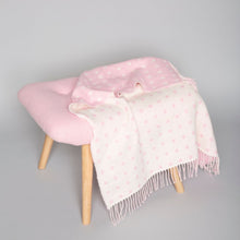 Load image into Gallery viewer, Foxford Pink Spot Baby Blanket