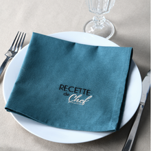 Load image into Gallery viewer, Stof Duo Serviettes | Petrol-Linen