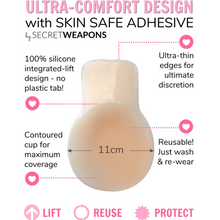Load image into Gallery viewer, Secret Weapons Lift Ups Breast Lift Nipple Covers