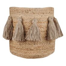 Load image into Gallery viewer, Stof-Maldives-Jute-bag-30x30-Cutout