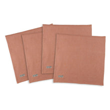 Load image into Gallery viewer, Stof Napkins Set of 4 | OrangeRed