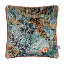 Load image into Gallery viewer, Aruba Aqua/Orange Cushion | 43cm x 43cm