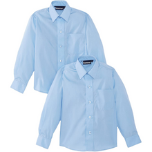 Load image into Gallery viewer, School Banner Shirt Twin Pack - White & Blue