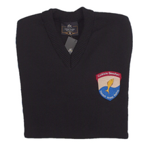 Load image into Gallery viewer, Beaufort Wool Acrylic Senior Jumper | Black