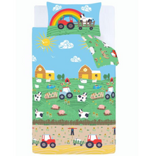 Load image into Gallery viewer, CL Farmyard Animals Duvet Set