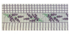 Load image into Gallery viewer, Lamont Poli Dri Embroidered Lavender Tea towel