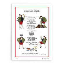 Load image into Gallery viewer, Samuel Lamont In Times of Stress Cotton Tea Towel