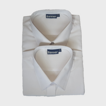 Load image into Gallery viewer, School Banner Shirt Twin Pack - White & Blue
