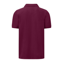 Load image into Gallery viewer, Back view of the Fynch Hatton Polo Shirt in crocus
