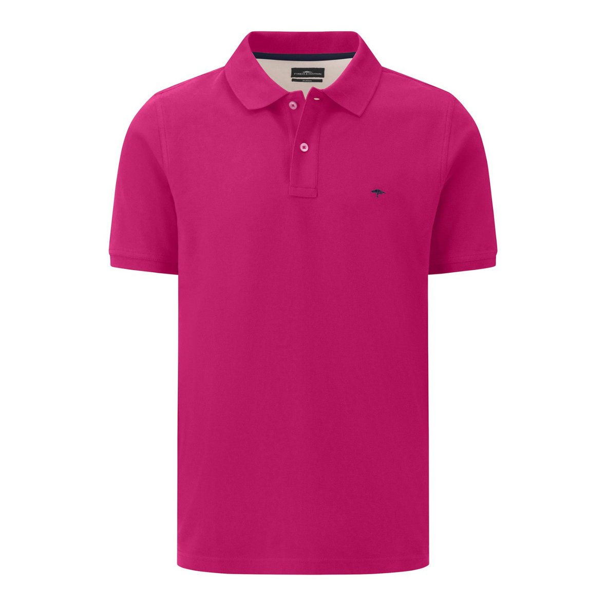 Front view of the Fynch Hatton Polo Shirt in Malaga