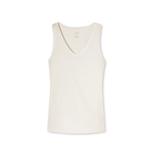 Load image into Gallery viewer, White tank top on a white background
