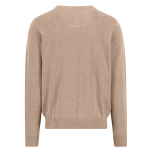Load image into Gallery viewer, Beige sweater on a white background
