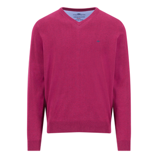 Fynch Hatton Superfine Cotton V-Neck