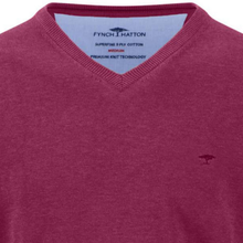 Load image into Gallery viewer, Fynch Hatton Superfine Cotton V-Neck
