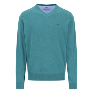 Fynch Hatton Superfine Cotton V-Neck