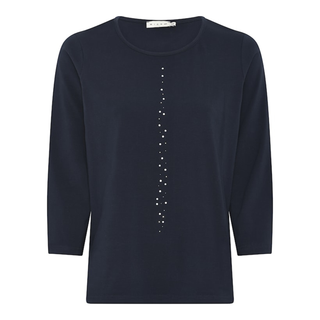Micha  Modal T-Shirt | Navy
