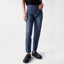 Load image into Gallery viewer, Salsa True Copped Slim Fit Jeans | Medium Wash
