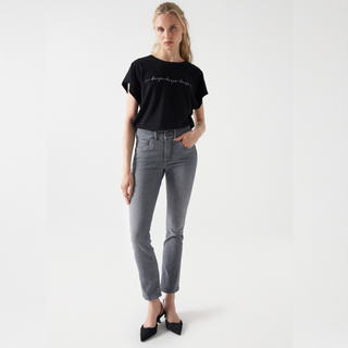 Salsa Push In Skinny Jeans With Glitter Detailing