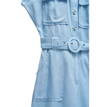 Load image into Gallery viewer, Salsa Light Denim Jumpsuit
