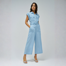 Load image into Gallery viewer, Salsa Light Denim Jumpsuit
