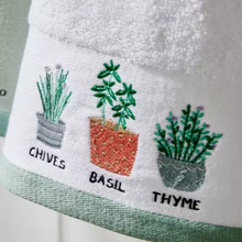 Load image into Gallery viewer, CL Mixed Herbs Tea Towels | 4 Pack
