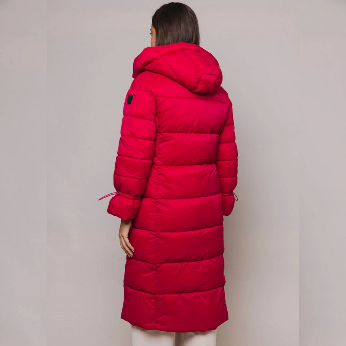 Rino & Pelle Long Padded Hooded Coat | Jewel