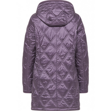Load image into Gallery viewer, Barbara Lebek Diamond Quilted Coat | Lavender
